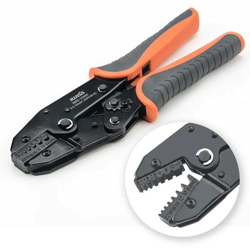 Ferrule Pin Terminal Crimping Plier Copper Lug Wire Ferrule Pin Insert Hand Crimp