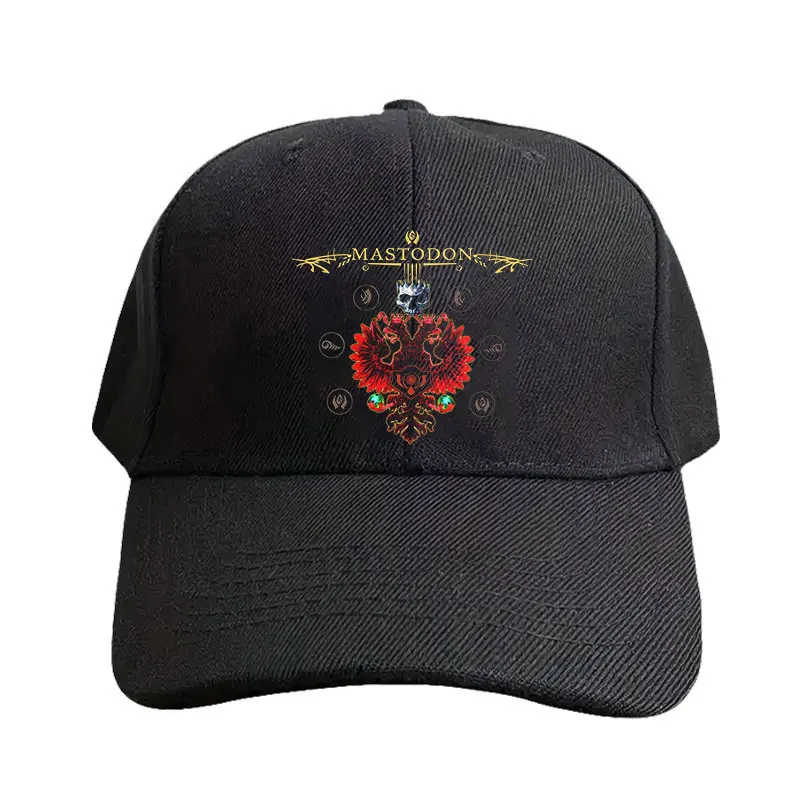 Retro Heavy Metal Band Mastodons Baseball Cap Man Woman Fashion Casual Outdoors Cap Adjustable Printed Trucker Cap