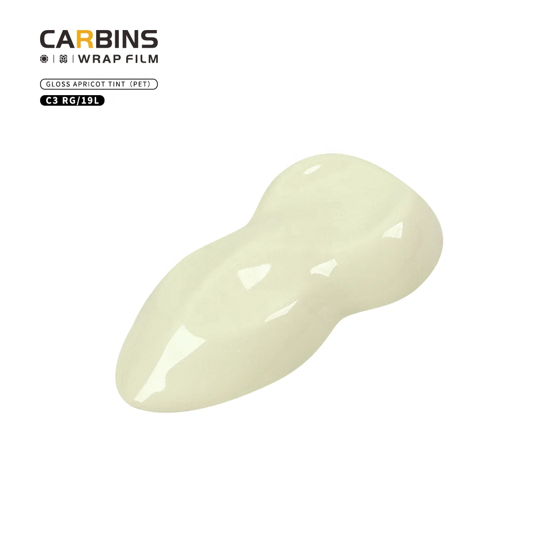 

2025 Carbins Self Healing Car PPF Paint Protection Film PET Gloss Apricot Tint Vinyl Car Wrap Film Color PPF