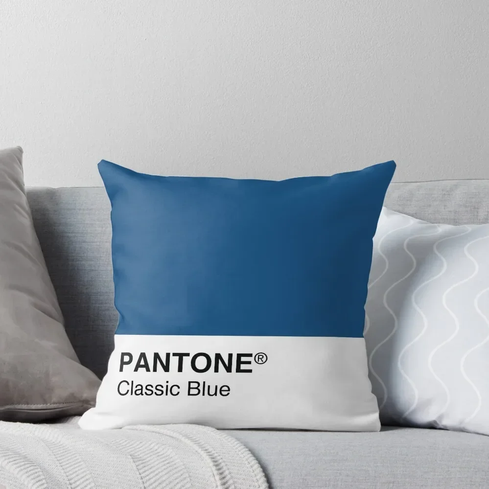 

Pantone Classic Blue Color of the year 2020 Throw Pillow ornamental pillows New year pillowcases for sofa cushions pillow