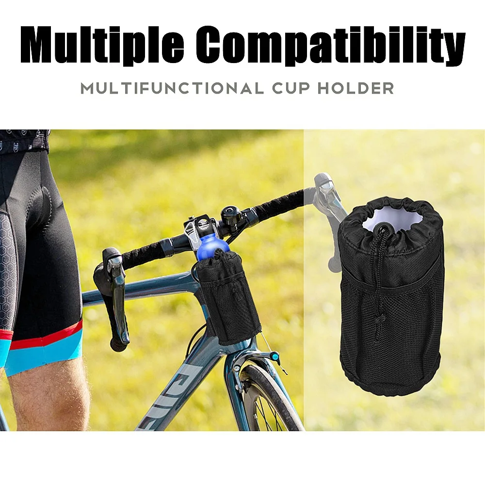 

Многофункциональная сумка для воды на велосипед без инструментов, подстаканник большой вместимости для мотоцикла, сумка для стакана с водой для гольфа и скутера
