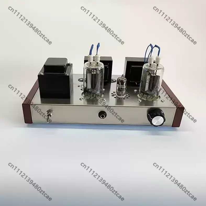 HiFi Fever Vacuum Tube Headphone Amplifier 6N2 Drive  Push FU19  Mini Audio Tube Amp for Desktop Audio