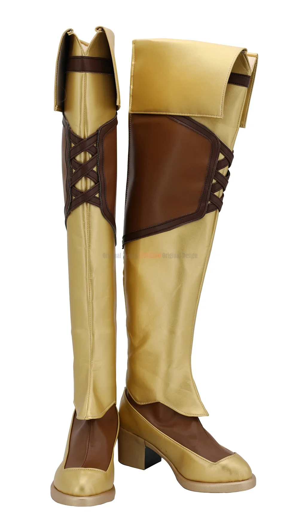 Raphtalia Shoes Cosplay The Rising of the Shield Raphtalia Leather Cosplay Boots Brown Shoes Custom Made for Boys and Girls