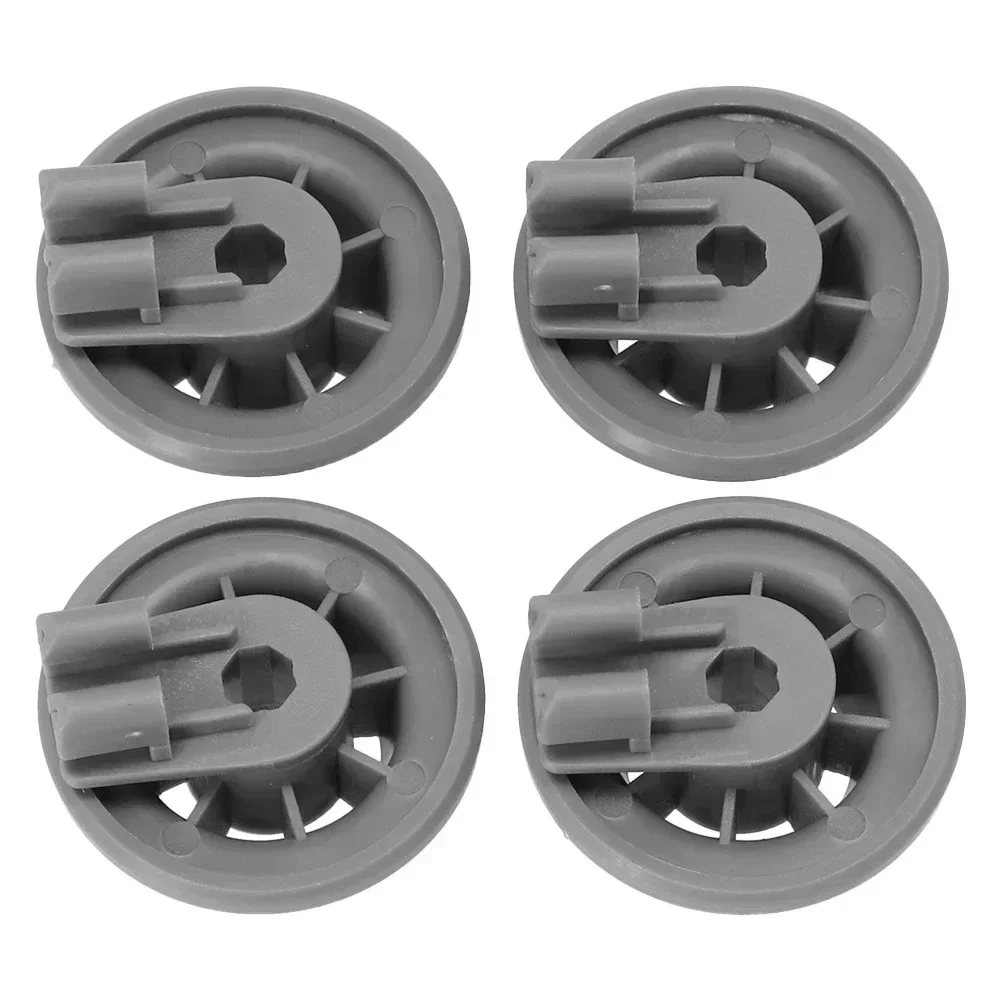 4x Basket Roll Dishwasher Basket Wheels For Bosch For Siemens 611475 00611475 Dishwasher Replacement Spare Parts