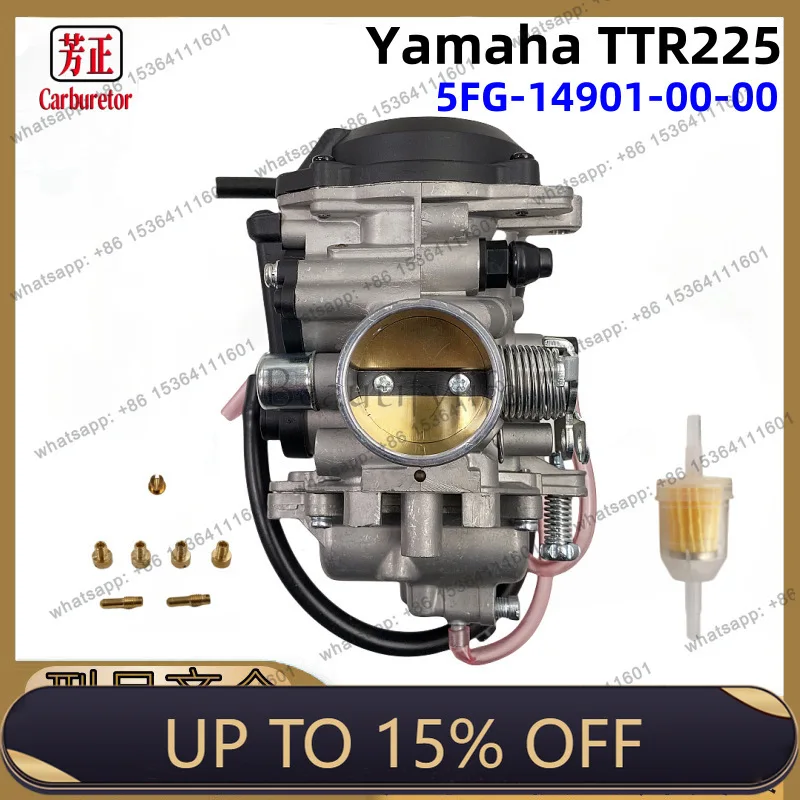 LSTTR225 Motorcycle Carburetor for 1999-2004 TTR225 5FG-14901-00-00 XT225