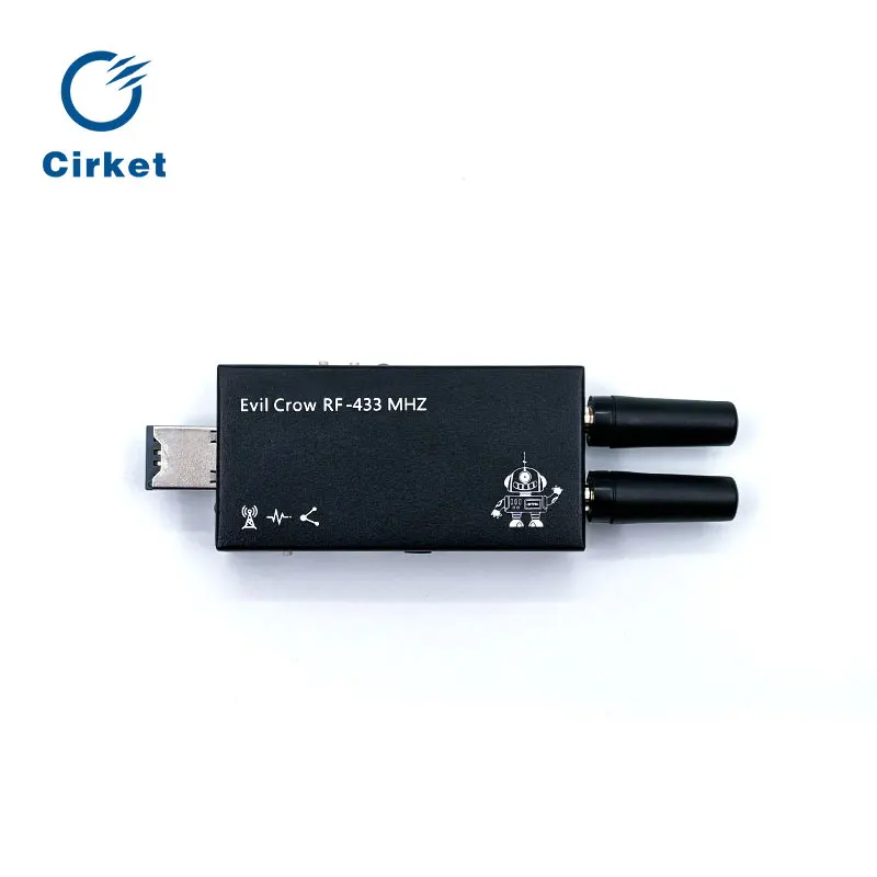 

Cirket Evil Crow RF v2 Transceiver RF Tool Aluminun Case for Cyber-Security teaching and Pentesting