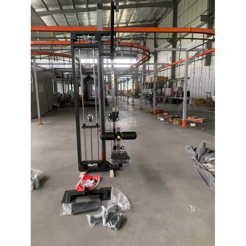 Wholesale Wall Mounted Cable Pulley Lat Pulldown Low Row 3-in-1 Machine Compact Freestanding Pulley for Full Home Gym