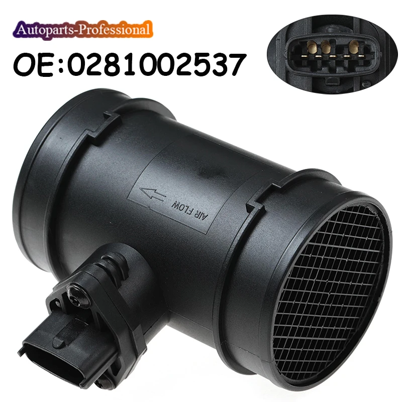 Car Auto accessorie Mass Air Flow Meter Sensor MAF 0281002537 For Holden Isuzu D-max Rodeo 2.5 3.0 DiDT 3.0L 4JH1