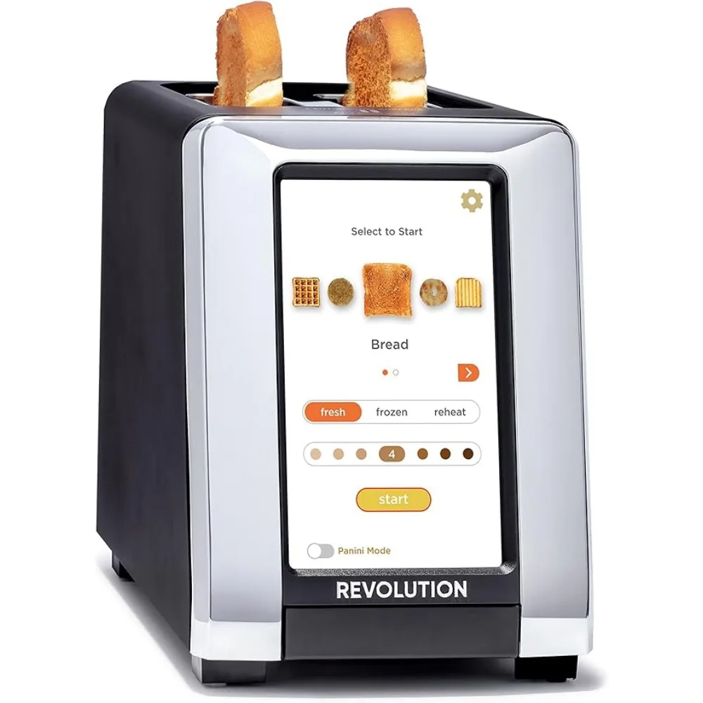 

Revolution R180B High-Speed Touchscreen Toaster, 2-Slice Smart Toaster with Patented InstaGLO Technology & Panini Mode