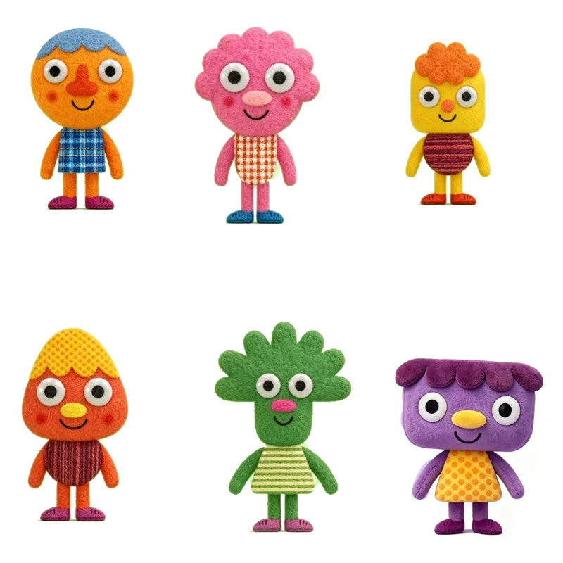 Children's English Learning Super Simple Song Doll Noodel & Pals Plush Toy, Home Decor Soft Pillow, Educational Gift for Kids