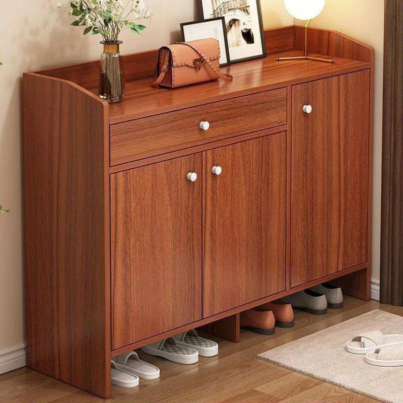 Auvents Auvents Storage Shoe Cabinets  Organizer Nordic Homestay Shoe Cabinets Entrance Retro Board Armoire De Rangement Furniture - Aliexpress Deal