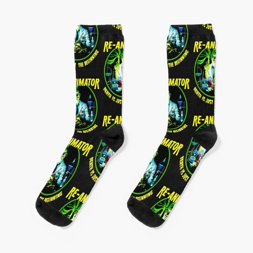 

Re-Animator Socks Running Non-slip colored men cotton high quality Socks Man Women's