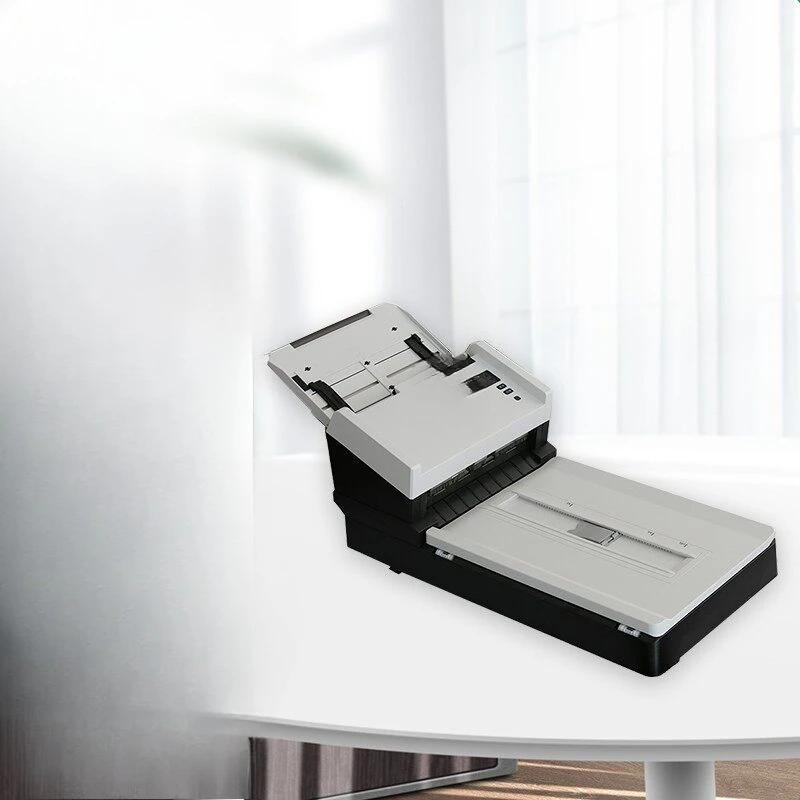 

Dual platform high-speed file scanner a4 format ccd automatic paper feed