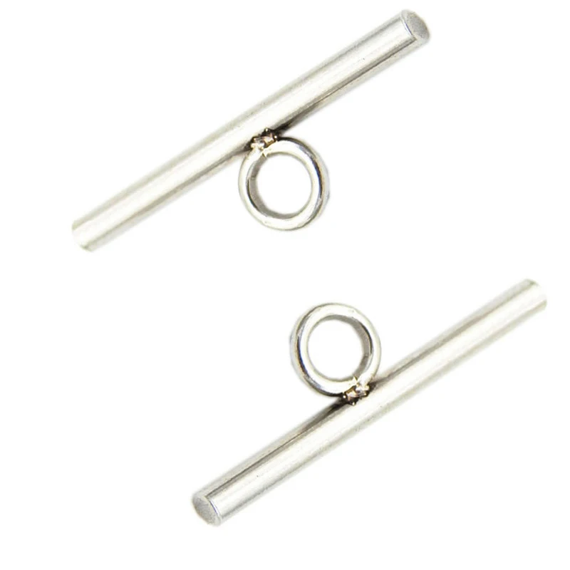 20sets/lot Stainless Steel OT Toggle Clasp Hook Rings Connectors DIY Necklaces & Bracelets Accessories for Jewelry Making DIY