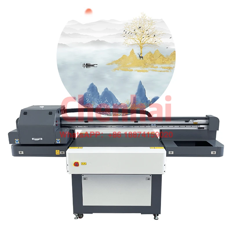 Book Edge Printer UV Flatbed Printing Machine  60x90 cm UV Flatbed Printers