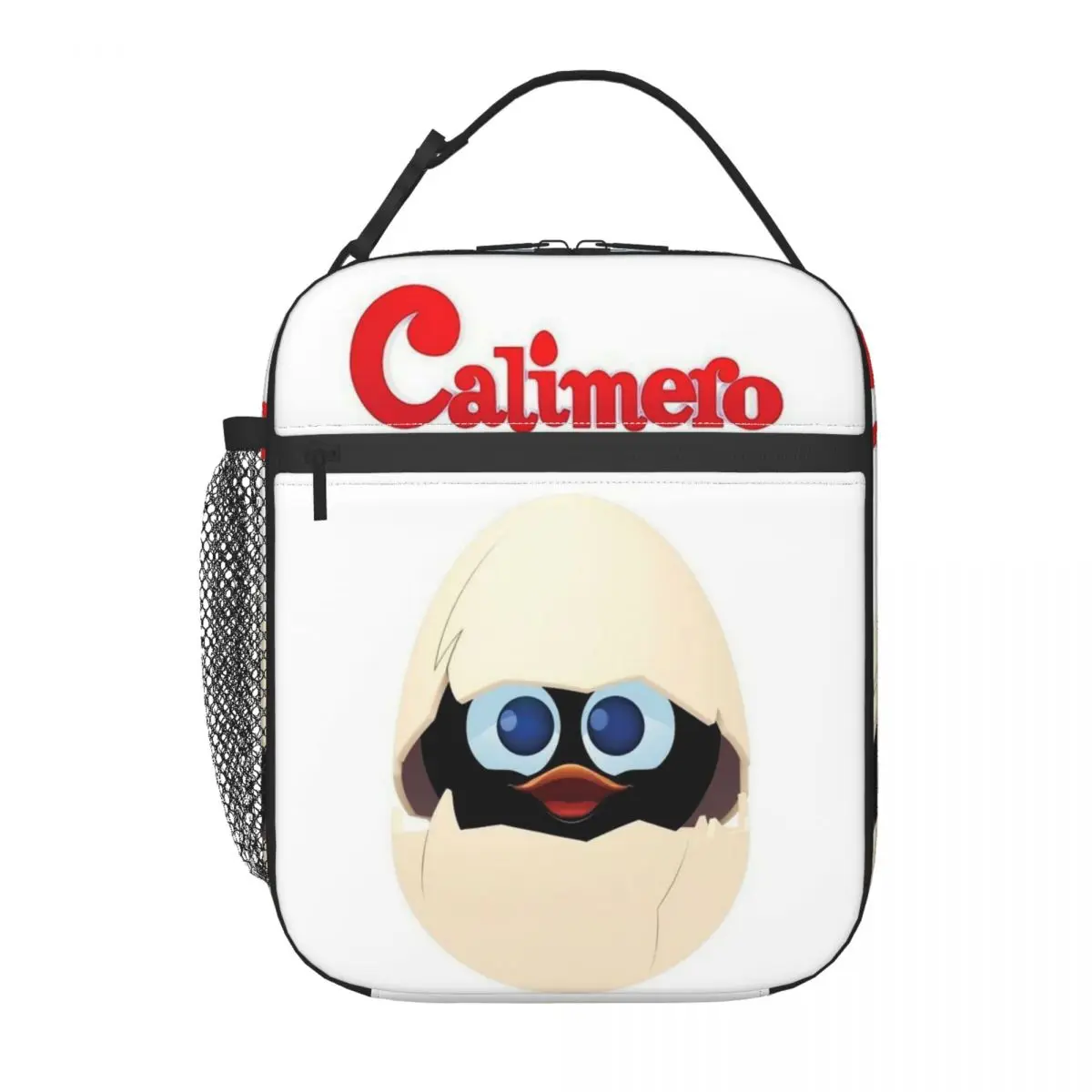 

Custom Calimeros Cartoon Insulated Lunch Bag for Women Cooler Thermal Food Lunch Box Work School Travel Portable Tote Bags