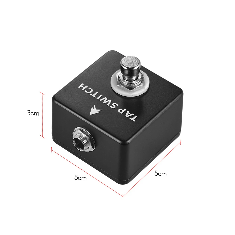 MOSKY DUAL SWITCH pedal Dual Footswitch Foot Switch Pedal Full Metal Shell Guitar Effect Pedal Guitar Accessories VS TAP SWITCH