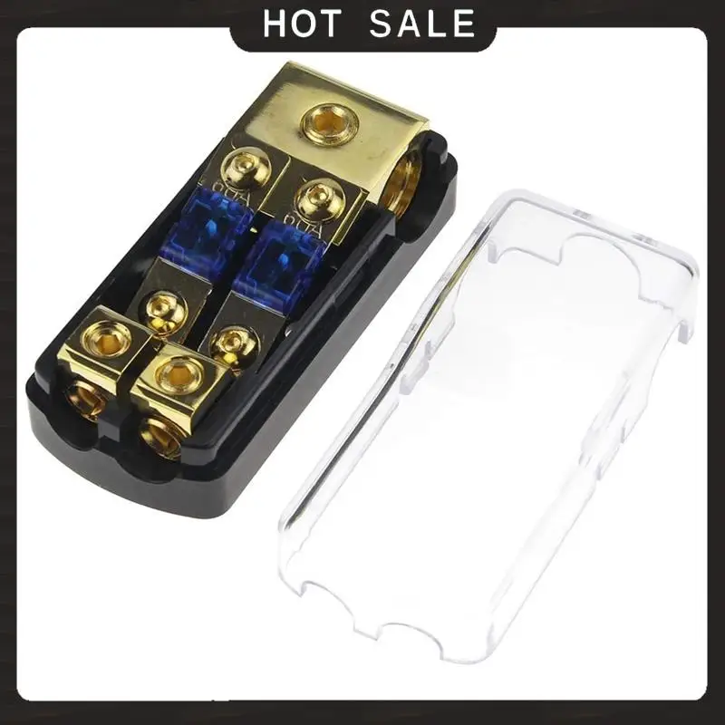 

24-Hour Delivery Car Audio Power Cord Fuse 60A ANL One-Out And Two-Power Power Supply Security Fuse Pure Copper