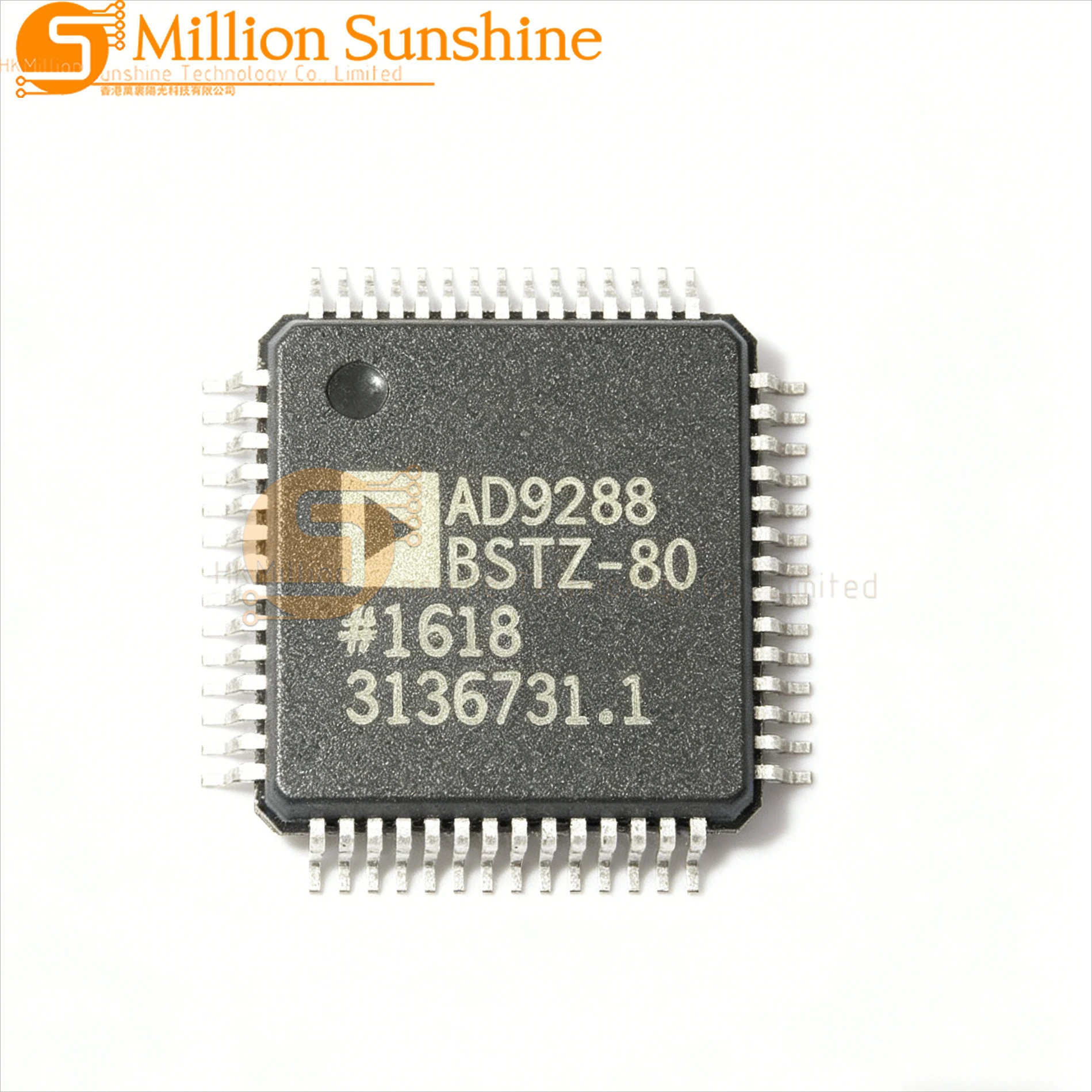 2pcs AD9288BSTZ-80 BSTZ-100 BSTZ-40 AD9288 AD82088 LG48NRY QFP AD9288BSTZ-100 AD9288BSTZ-40