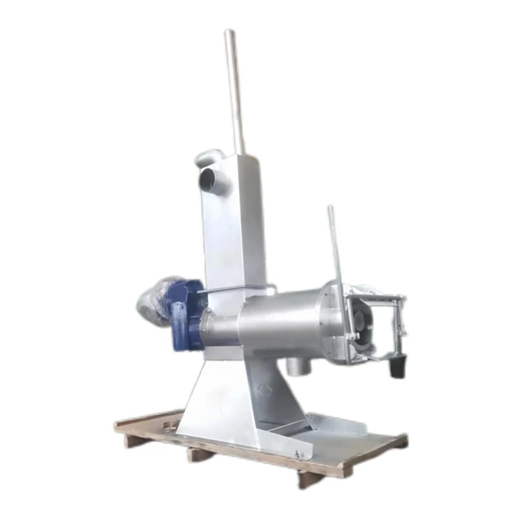 Stainless Steel Animal Manure Solid Liquid Separator Dewatering Drying Machine Cow Dung Dehydrator Organic Fertilizer Equipment
