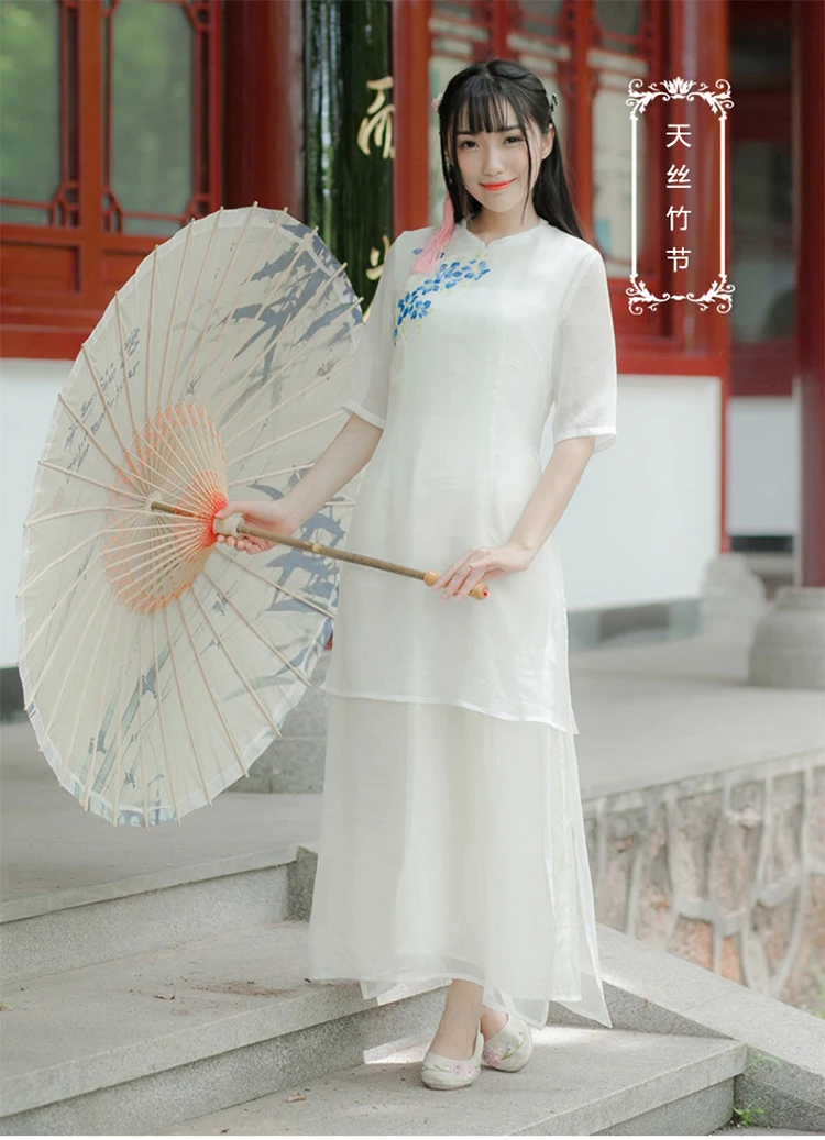 Washed Linen Cloth Chinese Style Bamboo Fiber Fabric Fold Crepe Linen For Dress Trousers Summer T-shirt Curtain 150*50cm D30