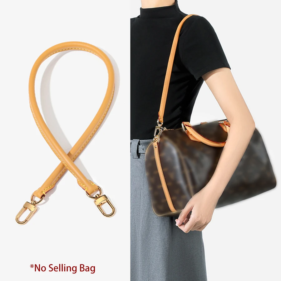 

Ремень для сумки L-V Speedy30/25 из воловьей кожи, ремень из кожи растительного дубления, аксессуары для переплетения ремней на плечо/через плечо