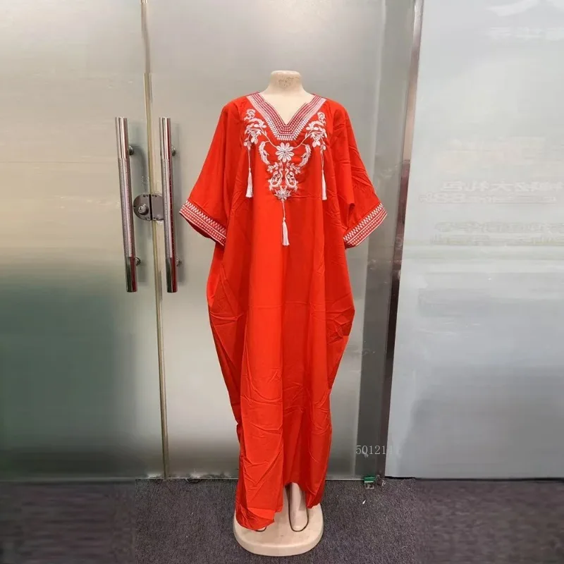 

Абая для женщин, Дубай, роскошное африканское мусульманское модное платье 2025 года, кафтан, марокканские вечерние платья, халат бубу, Djellaba Femme