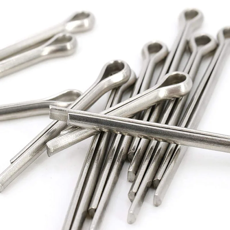 150pcs M1.6 M2.5 M3.2 M4 304 Stainless Steel Car Break Split Pins Assortment Kit U Shape Type Cotter Pins Set