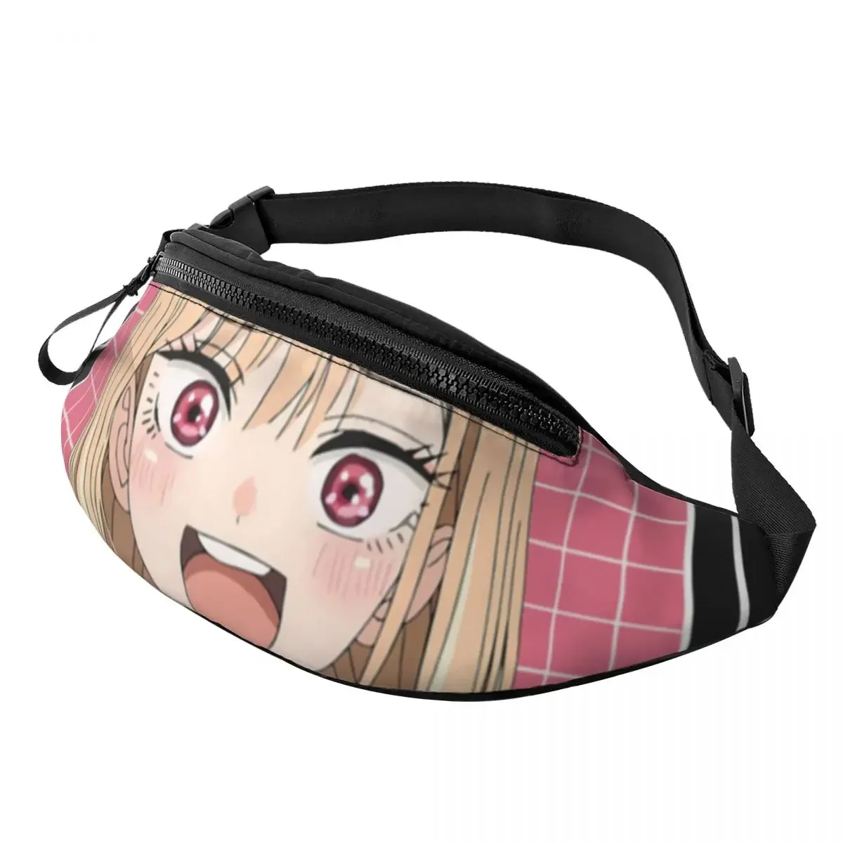 Marin Kitagawa  Waist Bag Kitagawa Marin cute eyes aesthetic anime Picture Waist Pack Woman Travel Bag