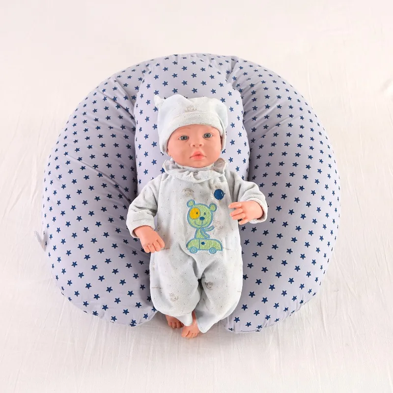 Multi-functional Pregnant Pillow for Side Sleeping, Breastfeeding and Infant Sitting Support Newborns and Pregnant Moms