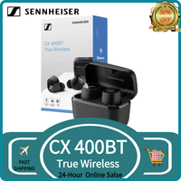 Sennheiser  Original CX400BT offers wireless convenience. It provides high - quality sound with deep bass and clear vocals