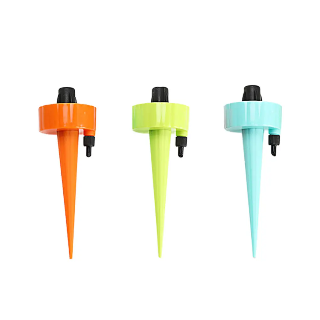 

Auto Drip Irrigation System Watering Device Waterer Tools Outdoor Plant Indoor Garden Sprinkler Flowerpot Orange 6pcs