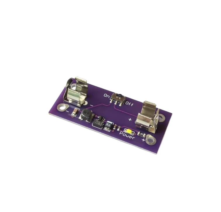 LilyPad Step Up Boost Power Supply Module AAA Battery 1.2 to 5V Converter for Arduino