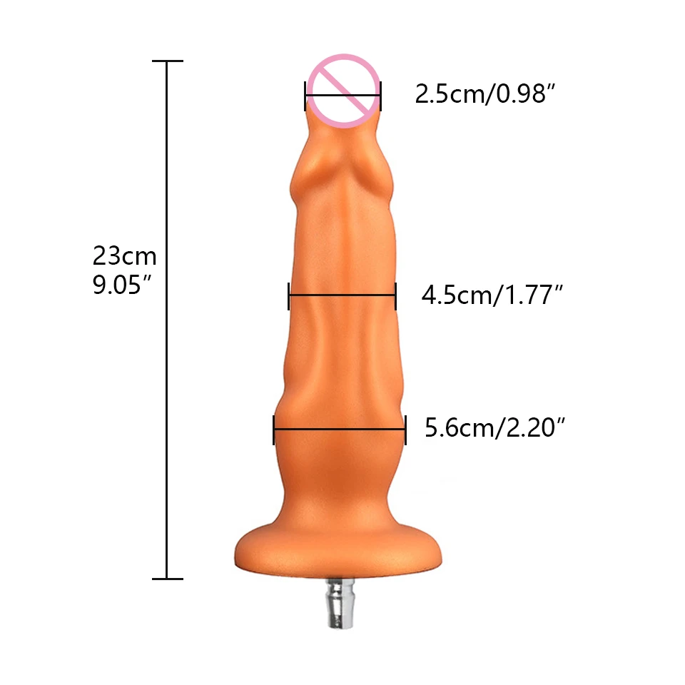 ROUGH BEAST Sex Machine Dildo Attachment for Vac-U-Lock Masturbation Machine Silicone Anal Plug Women Man  Masturbator Sex Toys