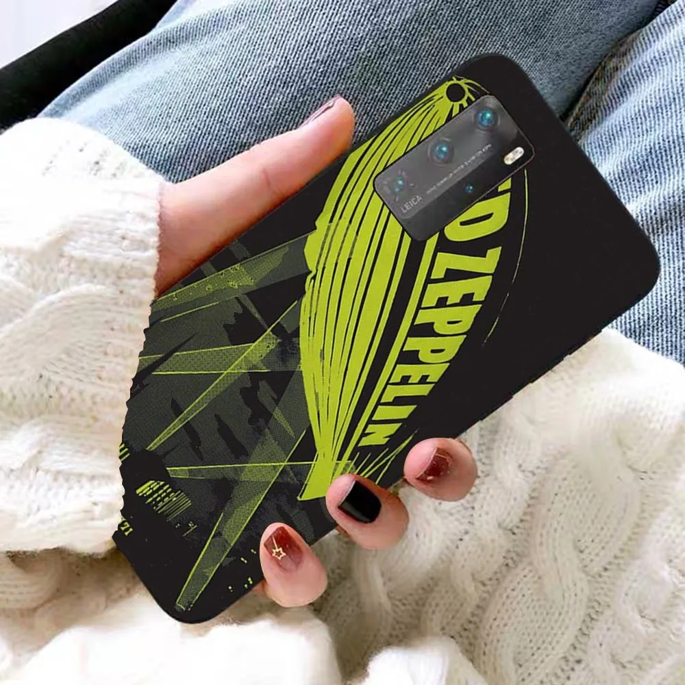 Cool L-Led Band Z-Zeppelin Phone Case For Huawei P 8 9 10 20 30 40 50 Pro Lite Psmart Honor 10 lite 70 Mate 20lite