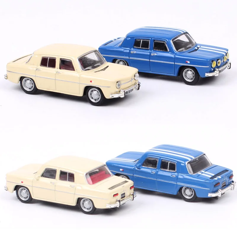 1/87 Scale Universal Hobbies Tiny Renault 8 Gordini Car Model Diecasts & Toy Vehicles Acrylic Box Metal Miniatures