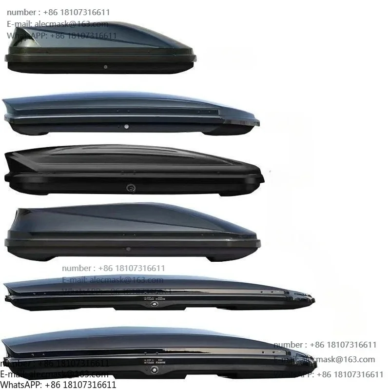 

New car suitcase with large capacity and widened ultra-thin roof suitcase SUV