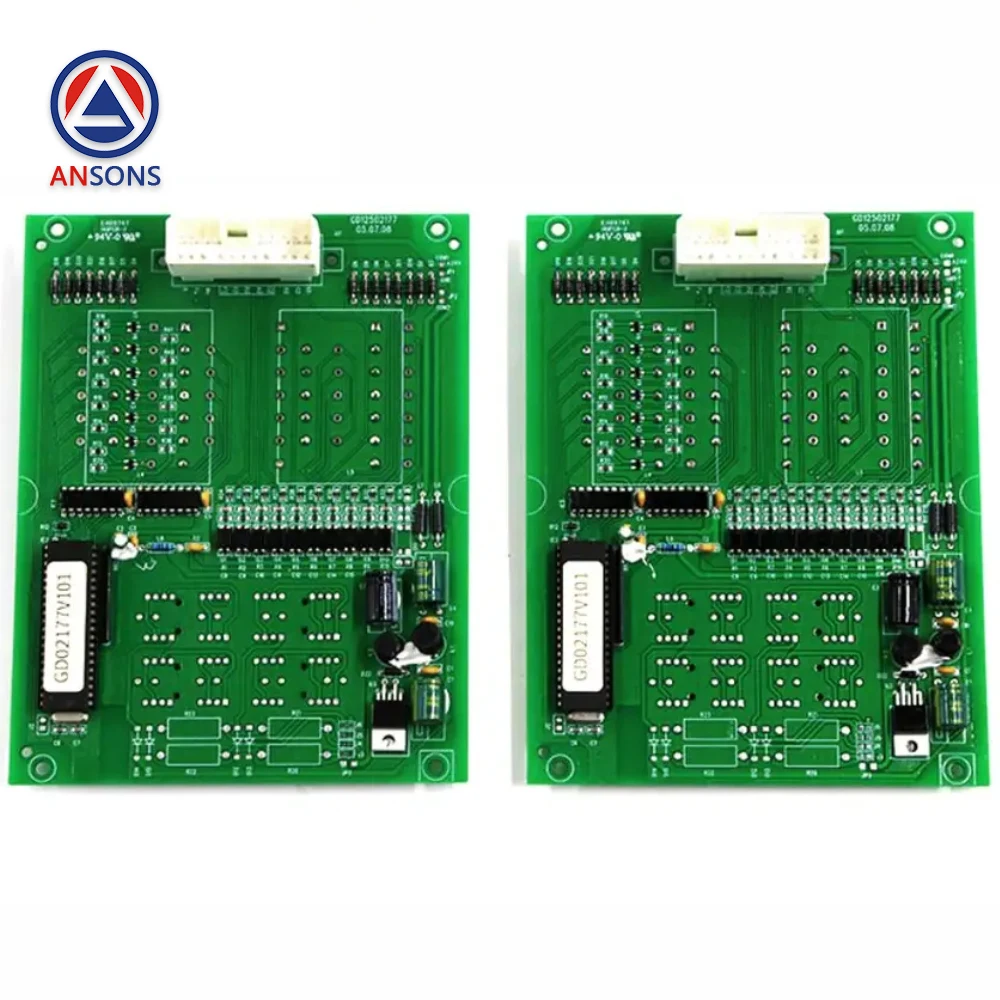 GD12502177 Hitachi Elevator Car Display PCB Car Control Box Square Single Dual Digital Display Board Ansons Elevator Spare Parts