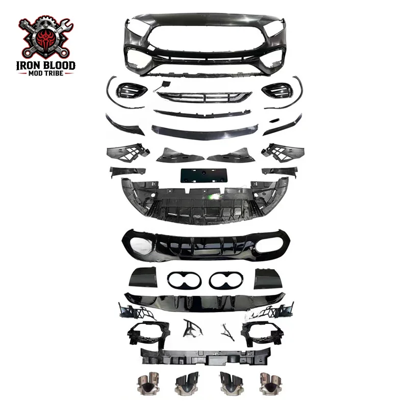 

Suitable for Mercedes-Benz A-Class W177 Modified A45S Full Body Kit 2019-2022 Upgraded AMG Style Bumper Front Tail Lip