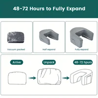 1 Pc Soft Reading Pillow, Arm Rest Lap Desk Pillow for Gaming,Working, Sitting in Floor Sofa,with Removable and Washable Cover 17
