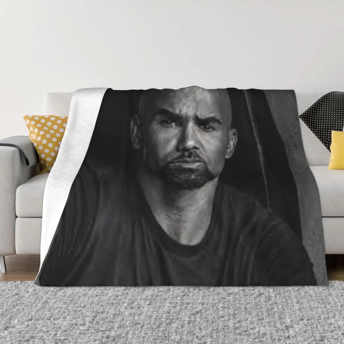 

shemar moore Throw Blanket Summer funny gift Blankets