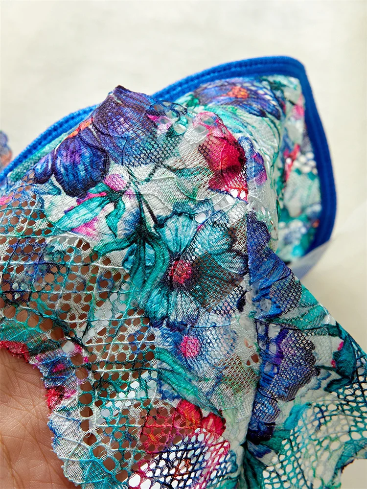 جنسي الملابس الداخلية الأزهار الدانتيل مجموعة الملابس الداخلية رومانسية المرأة الملابس الداخلية رقيقة جدا حمالة صدر ولباس داخلي مجموعة 2 قطعة الملابس الداخلية المثيرة جذابة