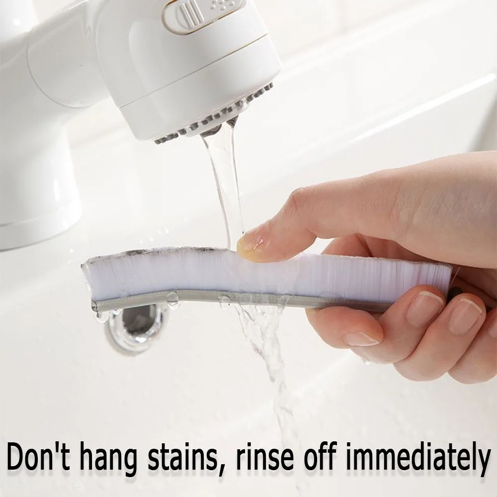 2pcs Toilet Cleaning Brush Hard-bristled Bathroom Cleaning Brush  Gap Household Toilet Cleaning Tools Bathroom Supplies image 4