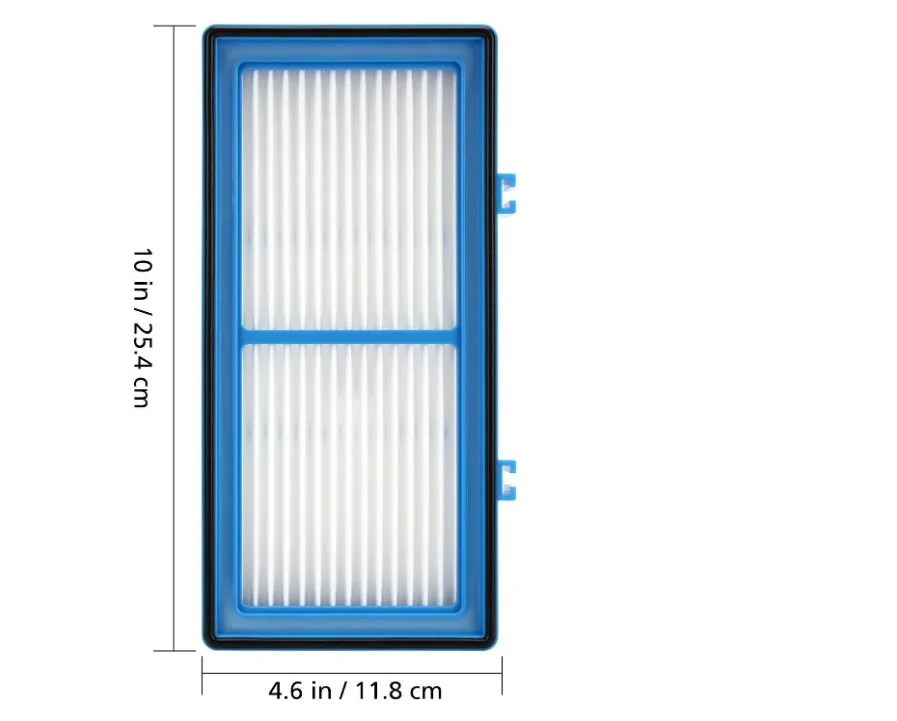 Replacement for Nispira HEPA Air Filter Carbon Compatible with Holmes AER1 HAPF30AT Air Purifier - 1.2” x 10” x 4.6” 4 Sets