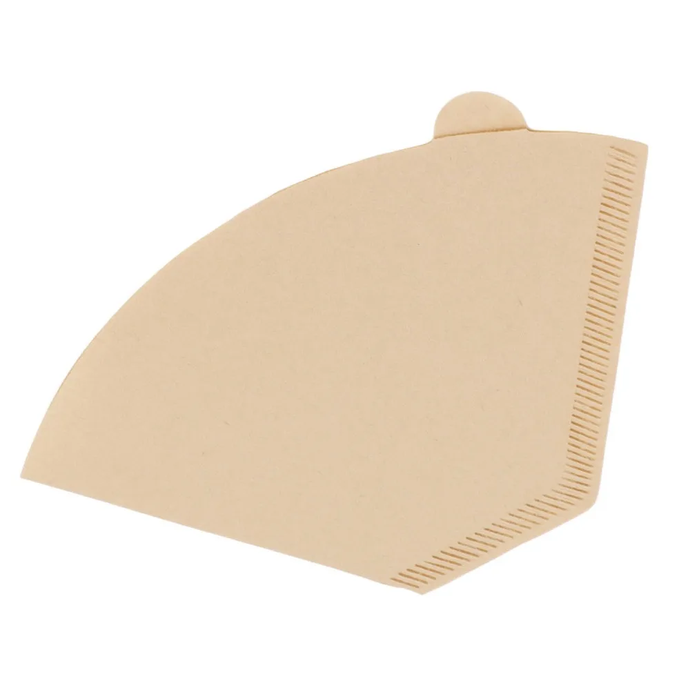 100pcs set 2 to 4 Cup Coffee Filter Paper #4 Size 100Pcs One-Use Coffee Filters Pour Over Drip Coffee Maker