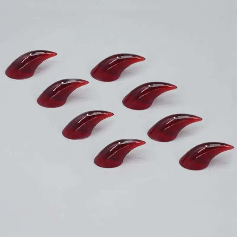 31BF DIY Furry Therians Claw Nails Cats Paws Gloves Stuffs Nails Fursuit Paws Nails Realistic Animal Nails Halloween Cosplay