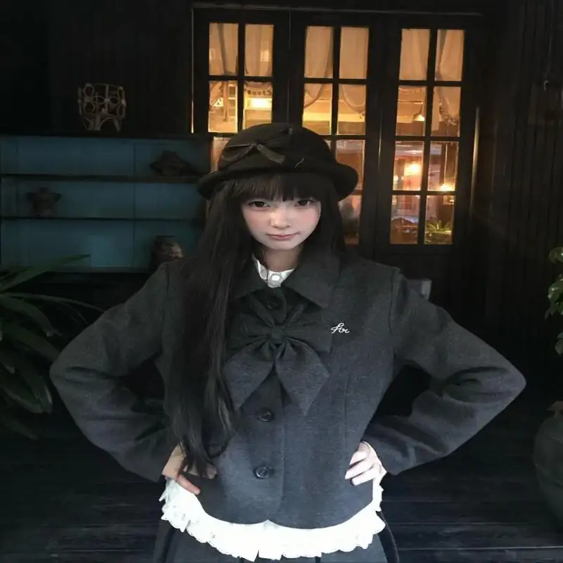 Frauen Tops Strickjacke Koreanische Mode frauen Kleidung Winter Neue Ärmel Mantel Lange Koreanische Neue Beliebte Pendeln Outer