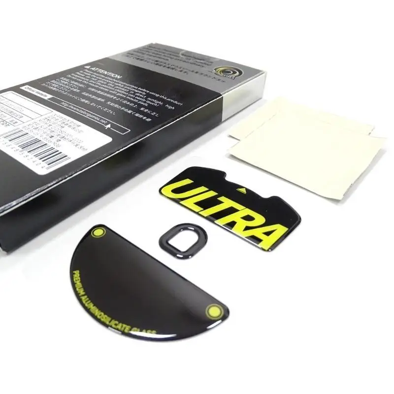 

652F 1Set Glass Mouse Skates Stickers Mouse Feet Pad Glides Rounded Curveds Edges for V3Pro