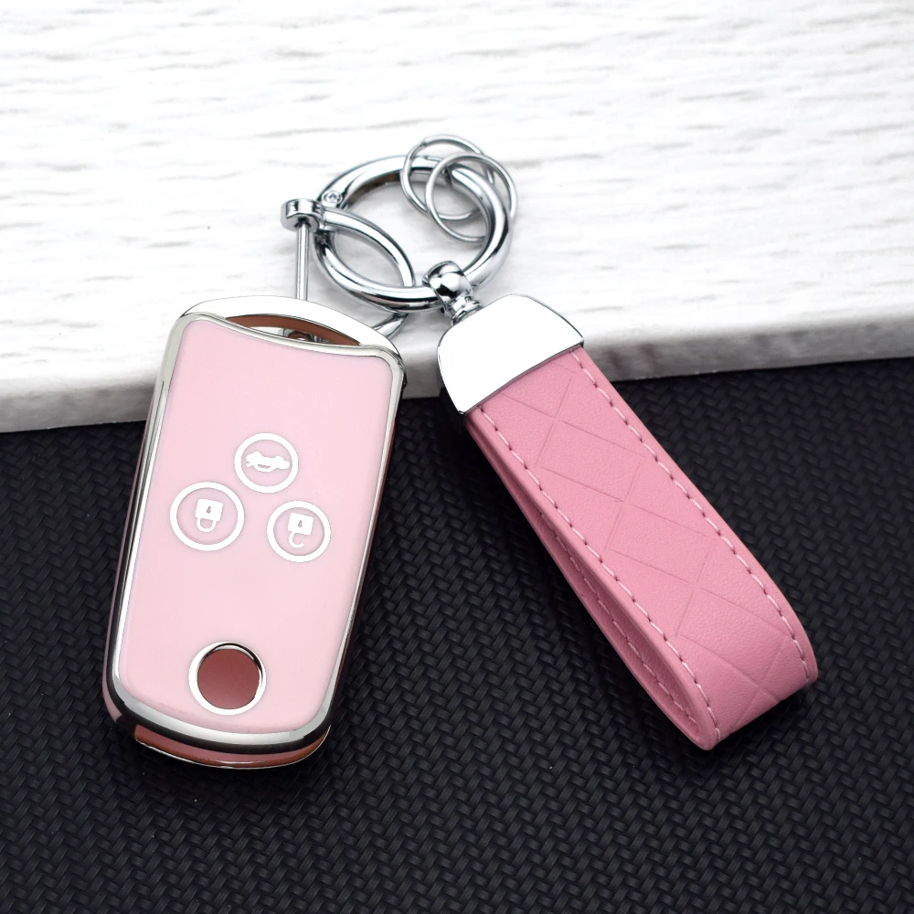 Funda de TPU para llave de coche, accesorios para llavero de coche, para Acura TL TSX ZDX RSX CRZ Honda Civic Fit Accord CRV HRV Jazz Odyssey