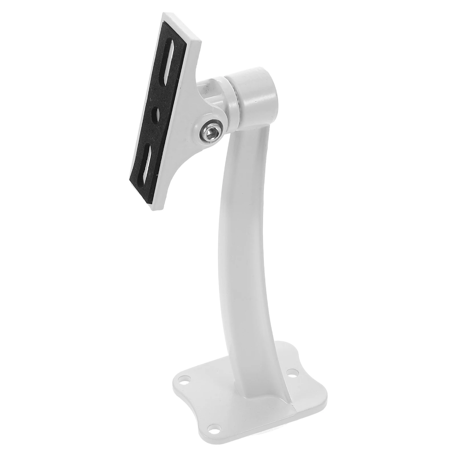

1pcs Duckbill Metal Bracket Mount Stand White Wall Adjustable Holder Security Indoor OutdoorBracket